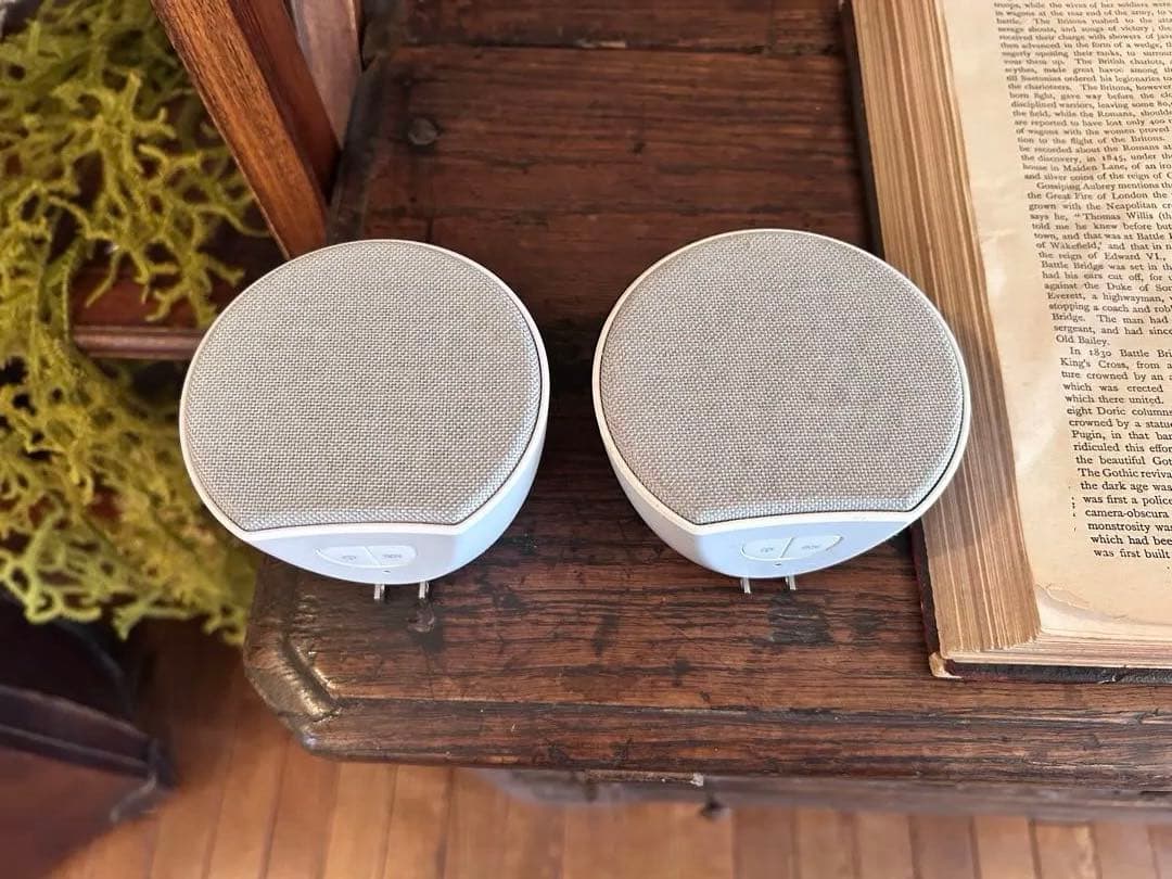 ワイヤレススピーカー ホワイト 2台セット