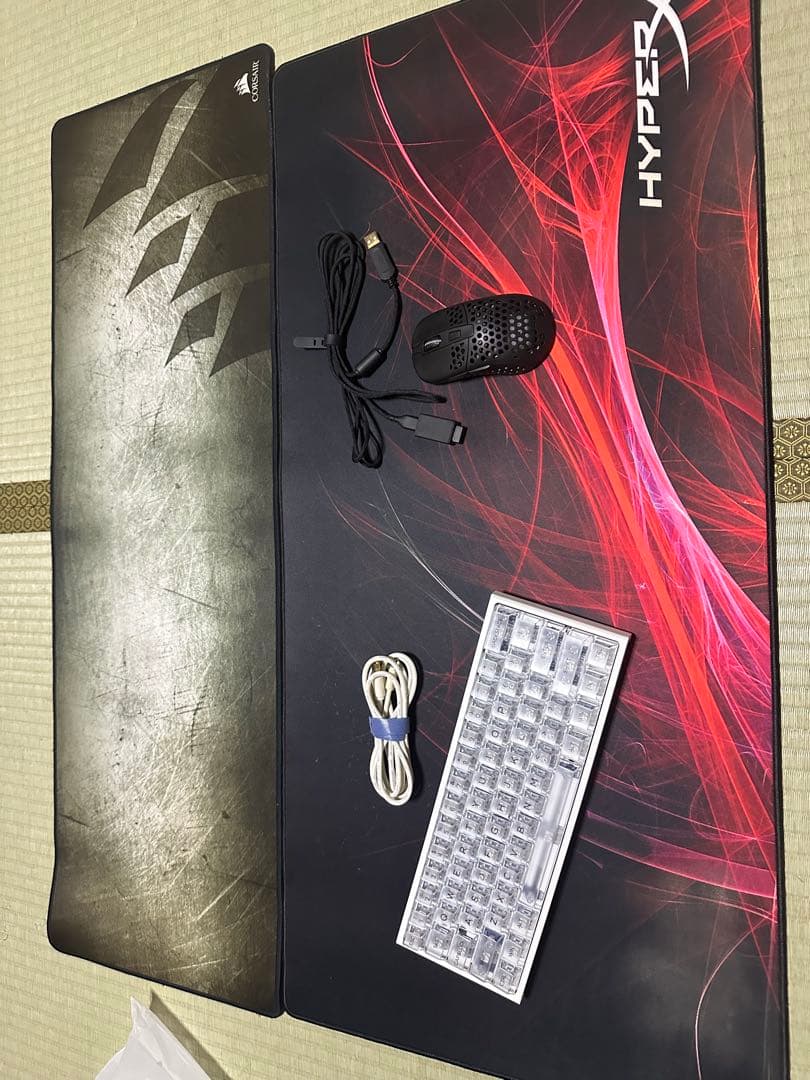 PCゲーム周辺機器まとめ売り マウス キーボード マウスパッド