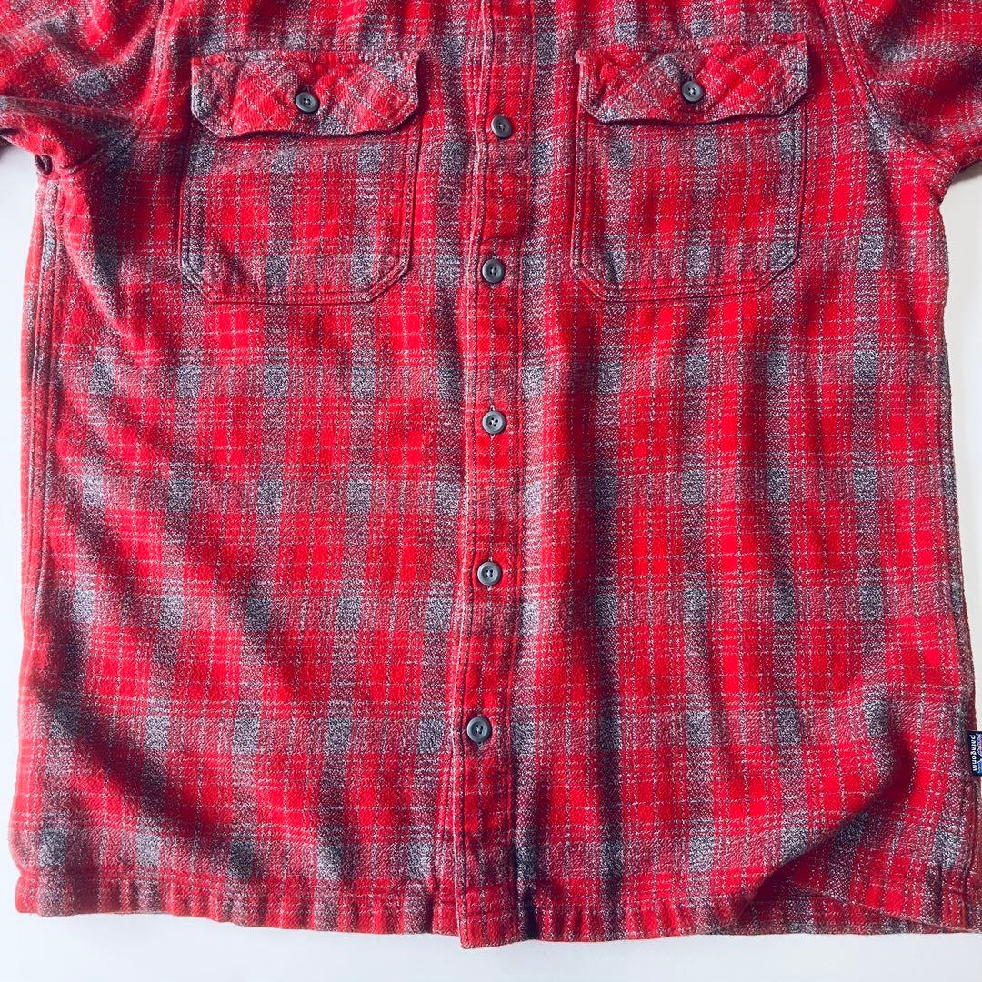 i*n様 パタゴニア フィヨルドフランネルシャツ　レッドチェック