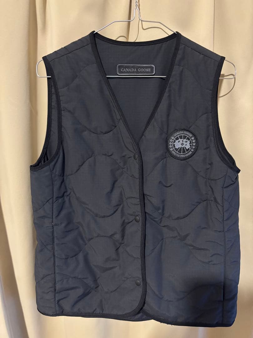 カナダグースアネックス ライナー ベスト ブラックレーベル