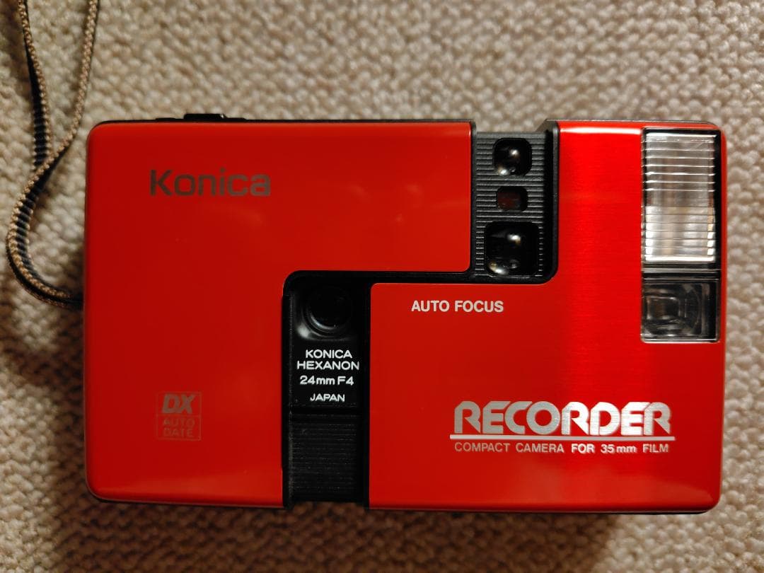 コニカ レコーダー DD （コンパクトフィルムカメラ）