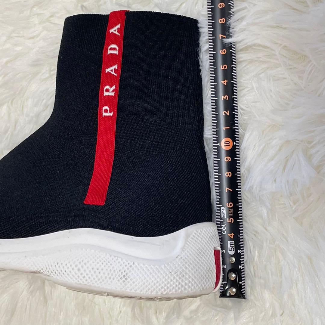 PRADA（プラダ）のハイソール ソックスブーツ 38