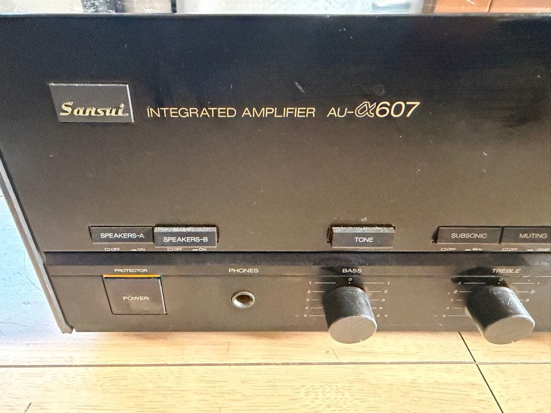 Sansui AU-α607 プリメインアンプ