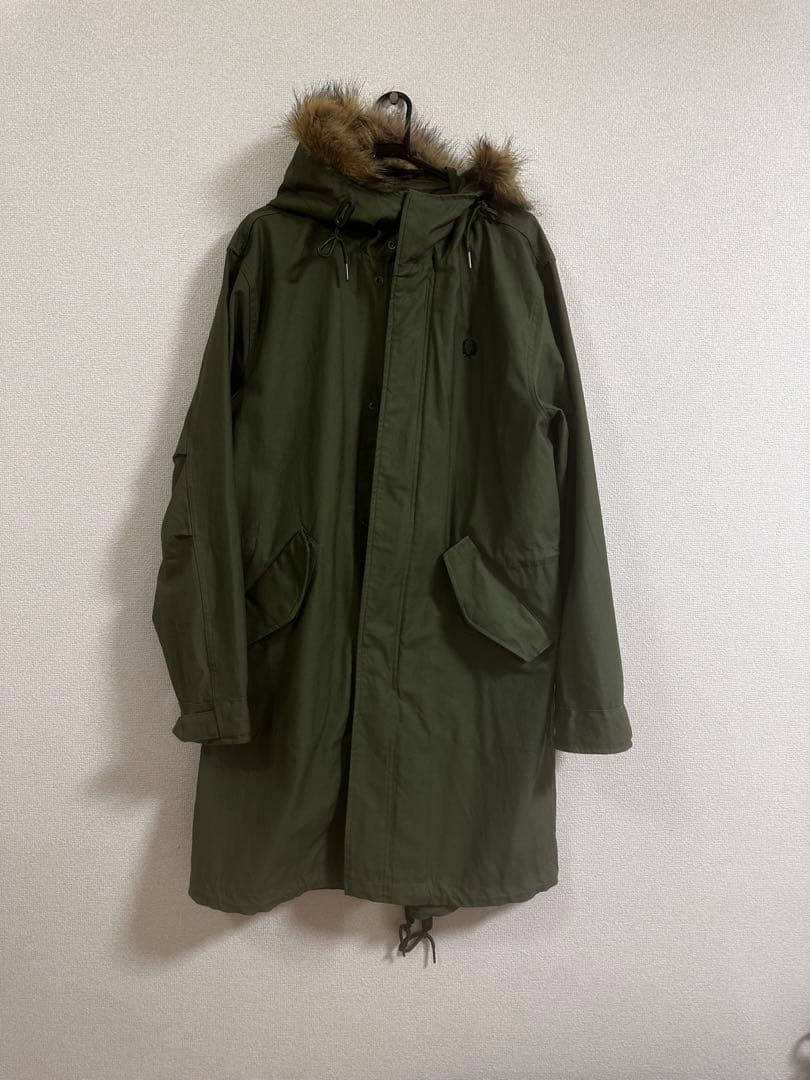 Fred Perry オリーブグリーン モッズコート