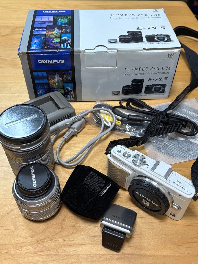 OLYMPUS PEN Lite E-PL5 本体＆レンズ セット