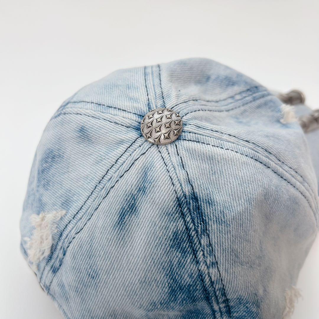 【希少】thug club サグクラブ LIFE CAP キャップ デニム 銃弾