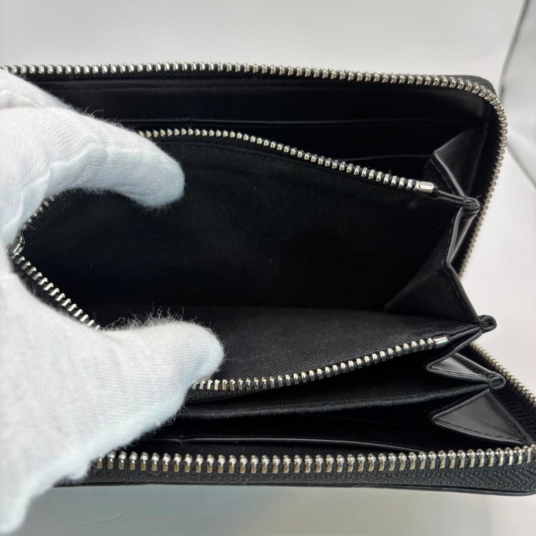 美品　vivienne westwood 長財布　ラウンドジップ　ブラック