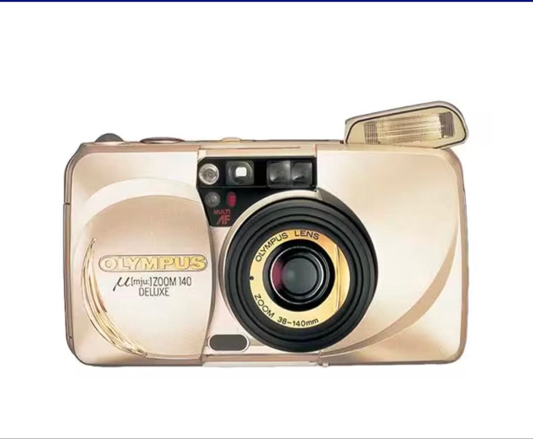 ☆オリンパス μ ZOOM 140 DELUXE・ミュー ズーム140デラックス