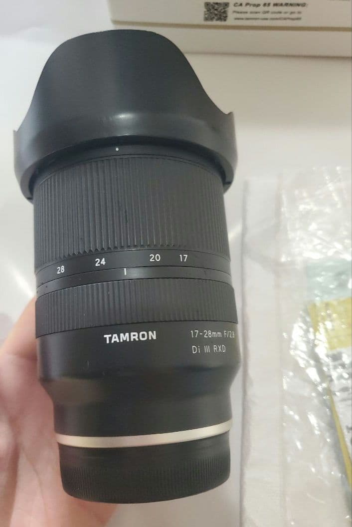 TAMRON 17-28mm F/2.8 Di III RXD　早い者勝ち品