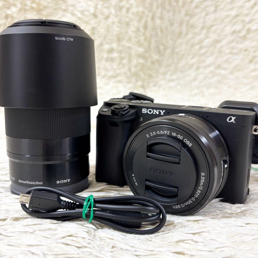 【未使用級】ソニー ILCE-6400 ダブルズームレンズキット α6400