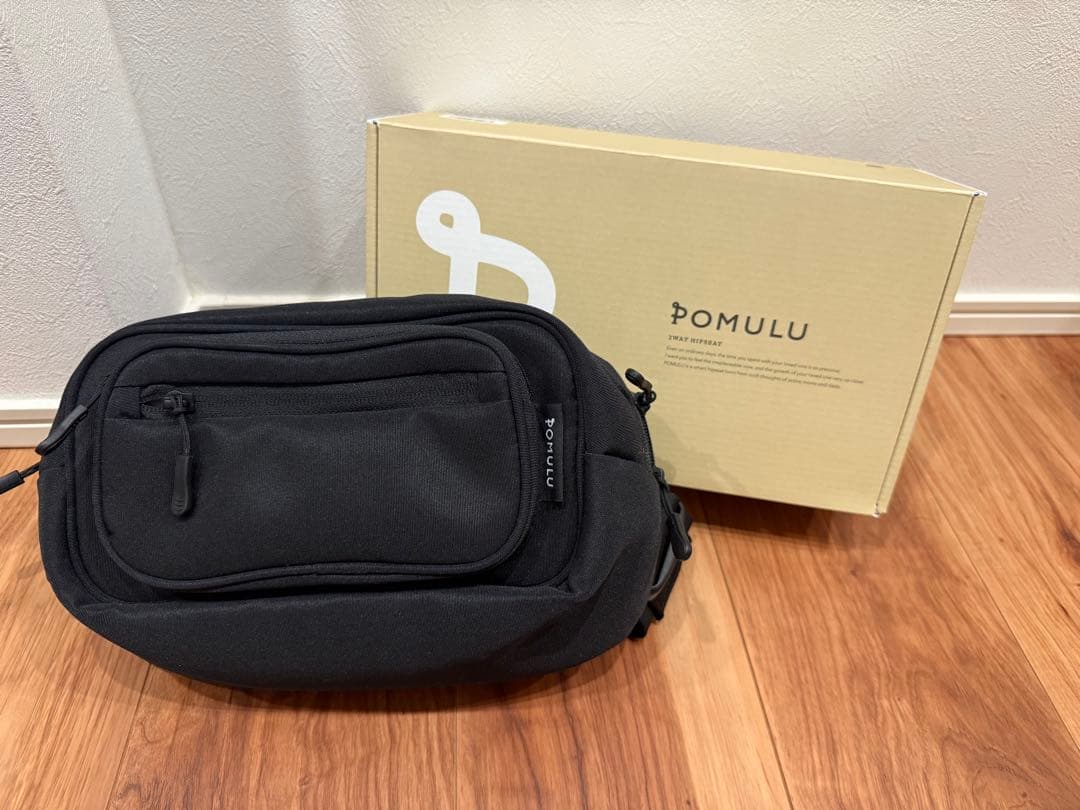 POMULU ヒップパット ブラック