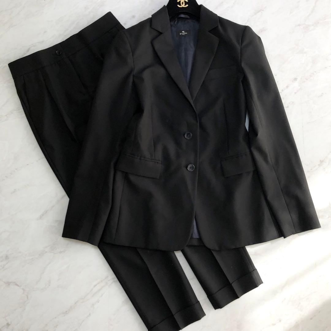 【近年モデル 極美品】 ETRO スーツ セットアップ ビジネス ブラック 38