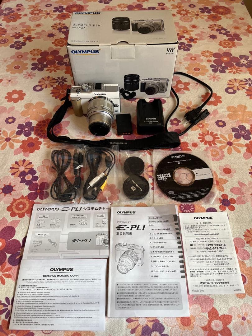 オリンパス　EPL1 購入時の付属品全て在ります