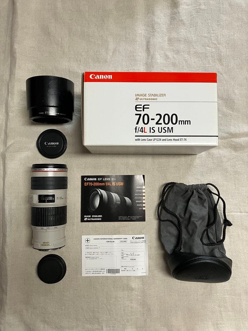 レンズ(ズーム) Canon EF70-200mm F4L IS USM