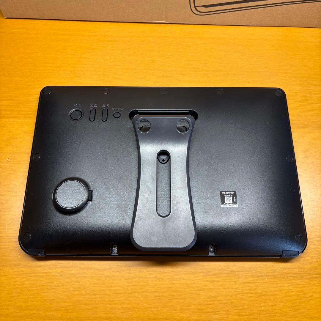 【中古品】シャープ ポータブル液晶テレビ AQUOS ブラック 2T-C12AF