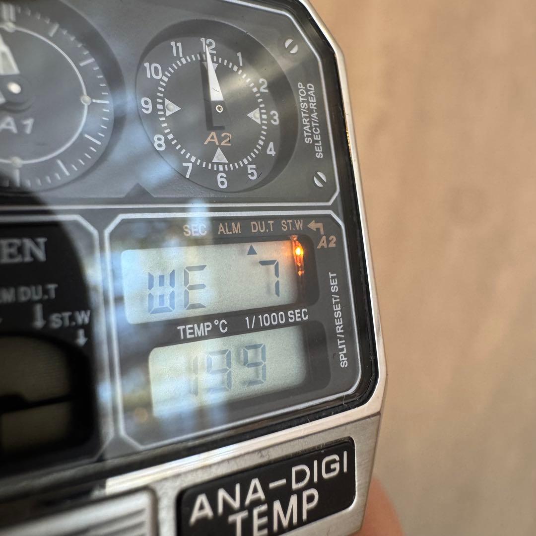 CITIZEN アナデジテンプ