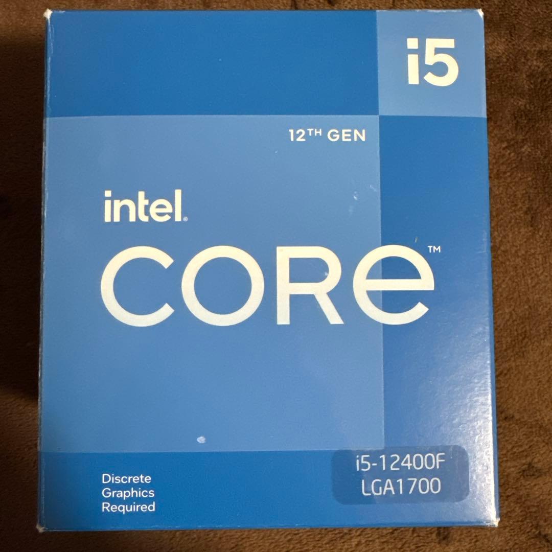 Intel Core i5-12400F CPU ※値下げ不可‼️
