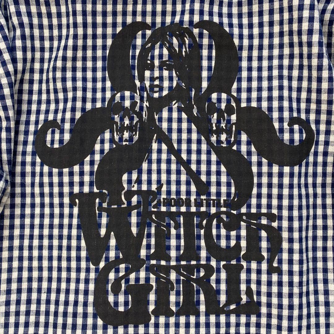 ヒステリックグラマー WITCH GIRL 長袖 ワークシャツ