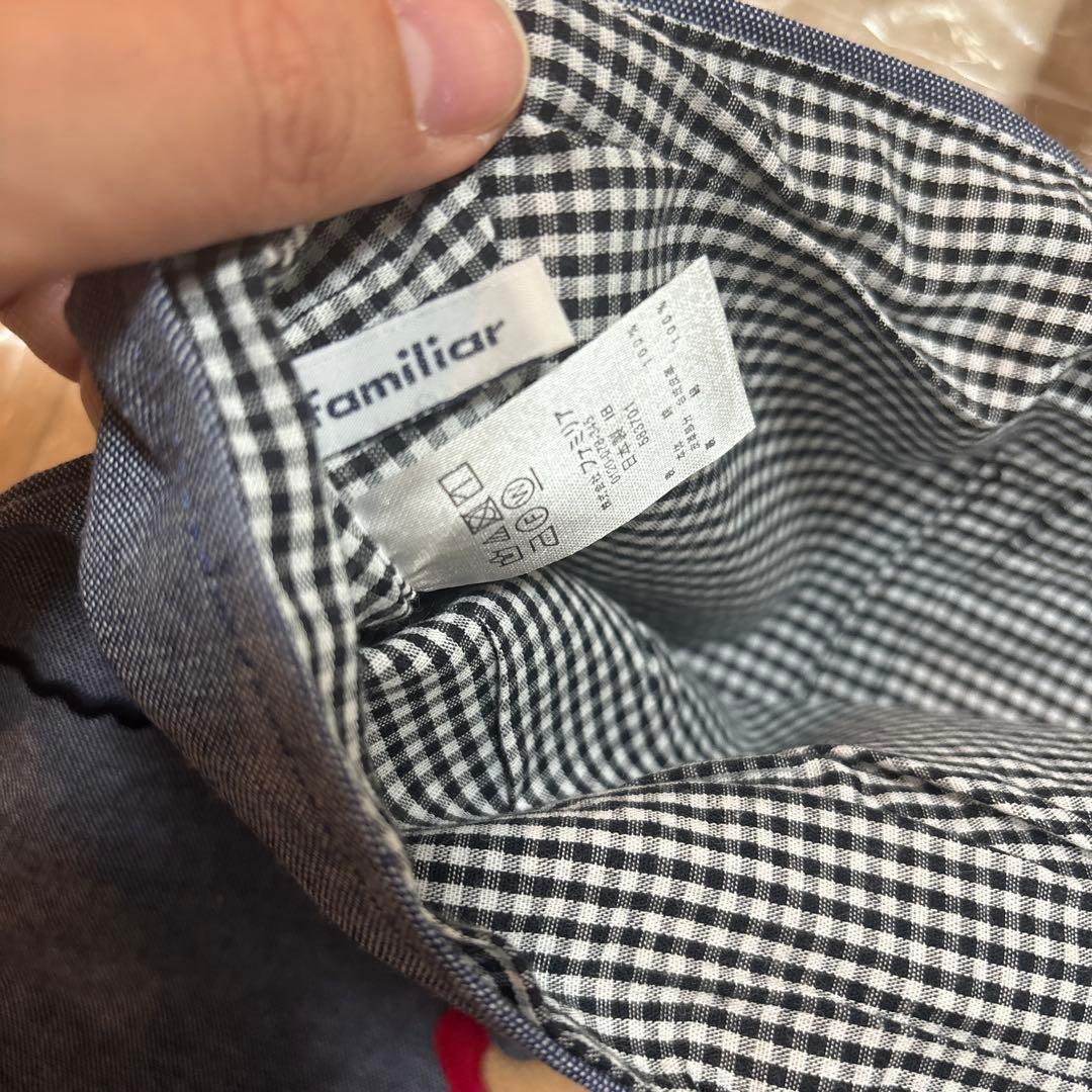 ファミリア　familiar デニムトート