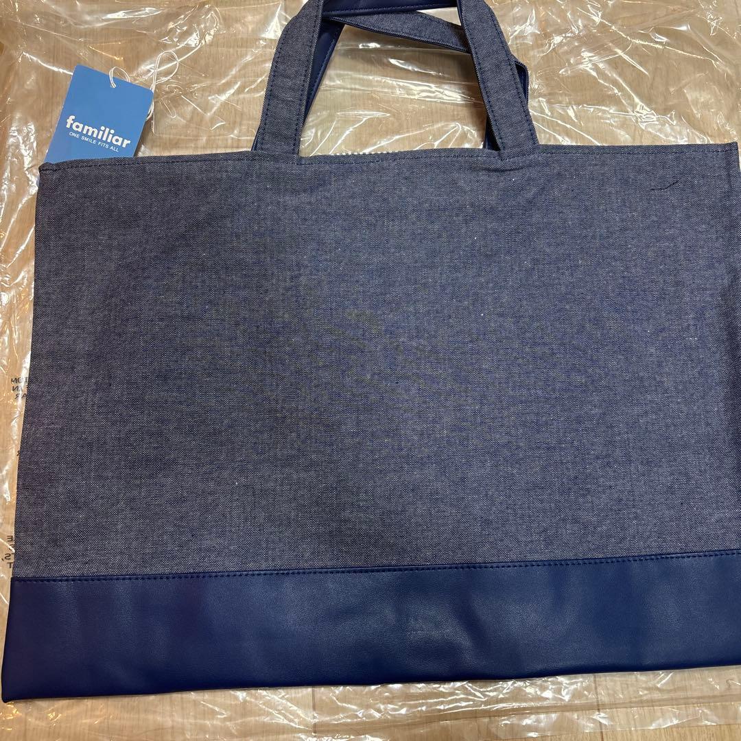 ファミリア　familiar デニムトート