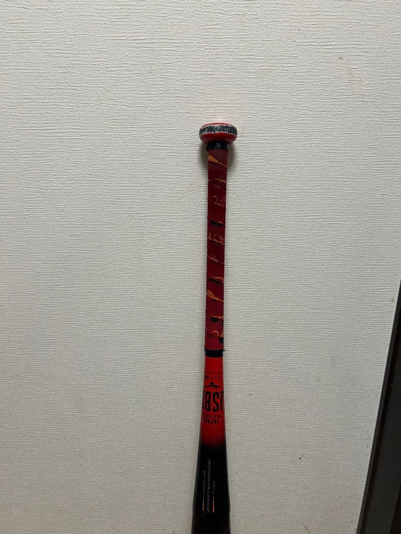 Mizuno レガシー 軟式バット 黒/赤　小学生用