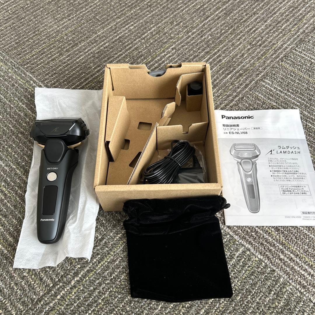 リニアシェーバー ラムダッシュ5枚刃 ES-NLV68-K （黒）