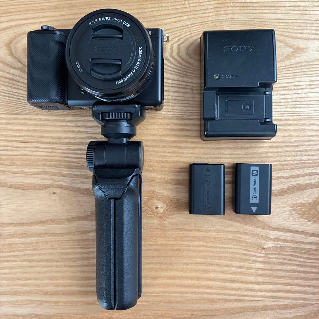 SONY ZV-E10レンズキット　シューティンググリップセット