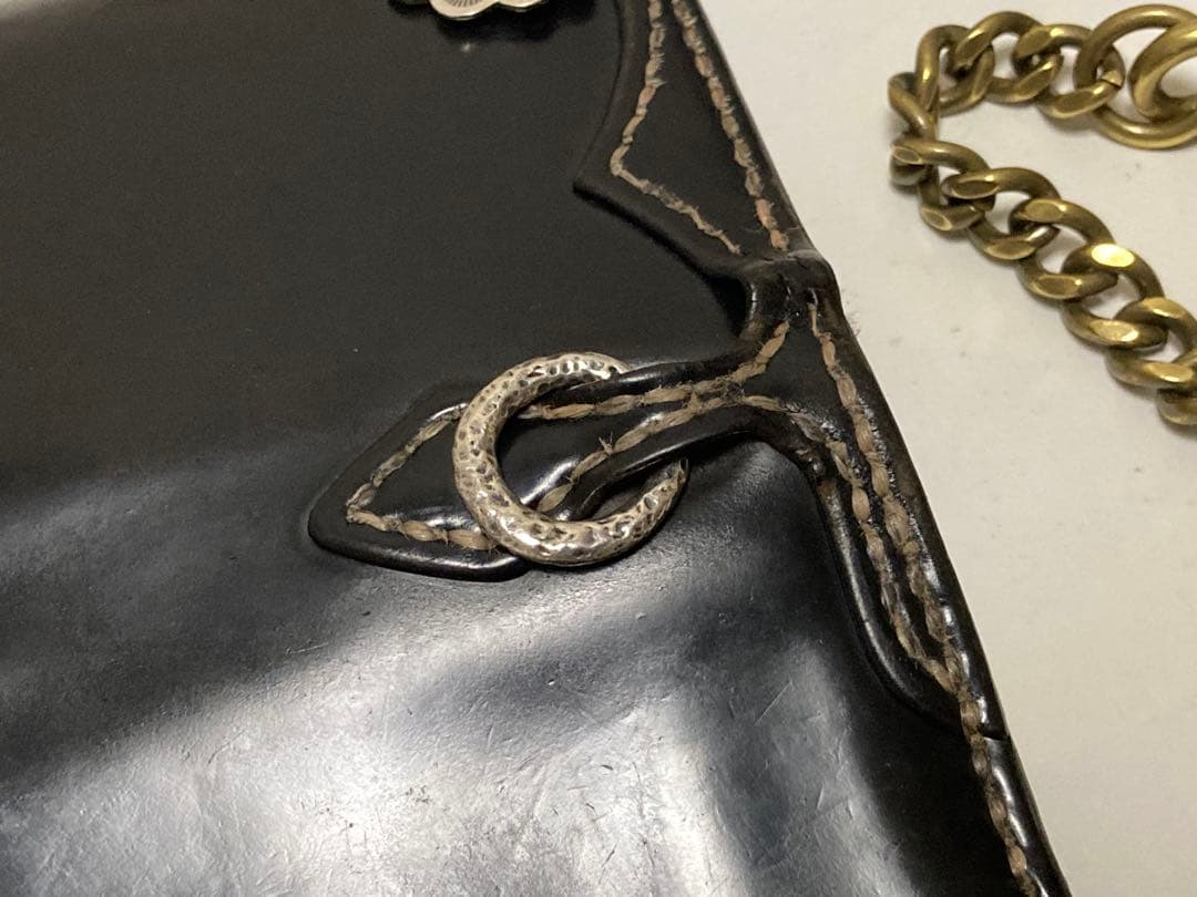 THE FLAT HEAD コードバン　財布　ウォレット　シルバー925 廃盤品