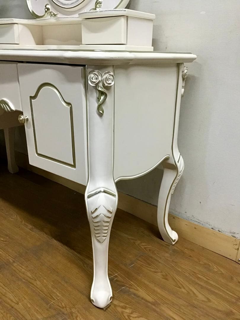 可憐チャン☆管376☆イタリア製☆ロココ調☆姫系☆アンティーク☆ドレッサー