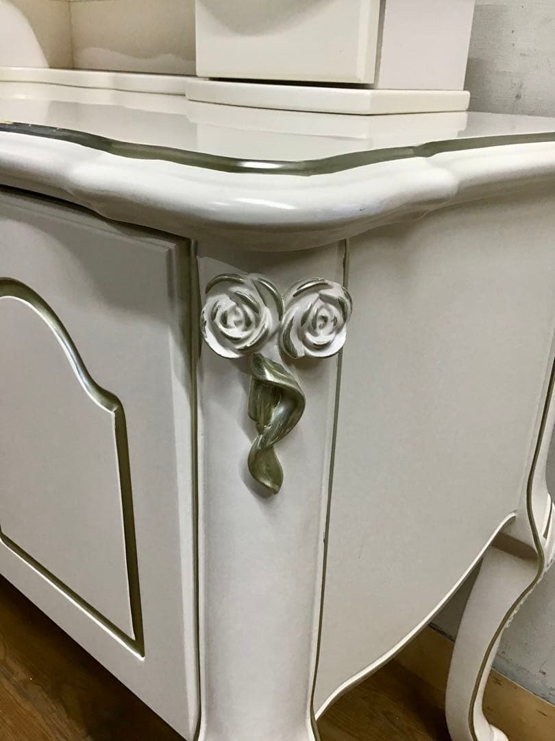 可憐チャン☆管376☆イタリア製☆ロココ調☆姫系☆アンティーク☆ドレッサー