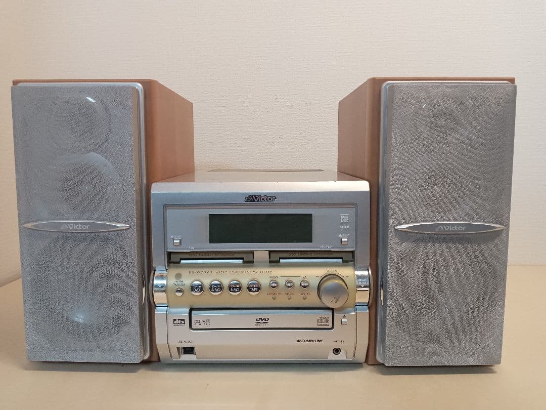 Victor DVD/CD/ダブルMDコンポ UX-W7DVD 2004年製
