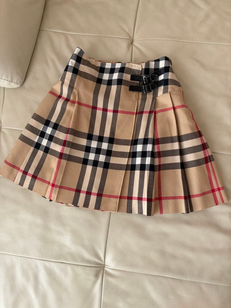 Burberry チェック柄スカート 150cm