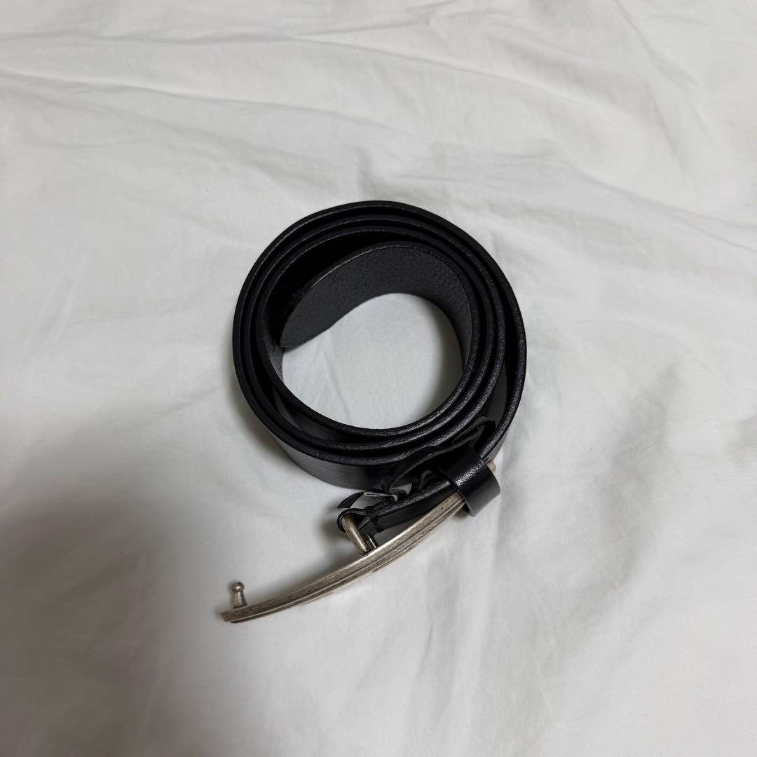 diesel黒カウレザーベルト