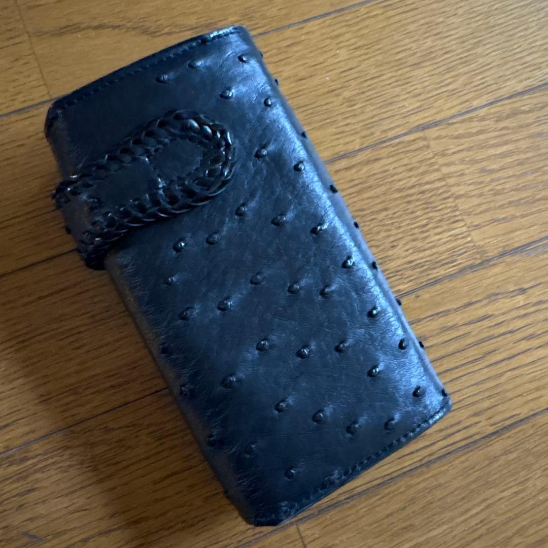 アルズニ　長財布　オーストリッチ　美品‼️