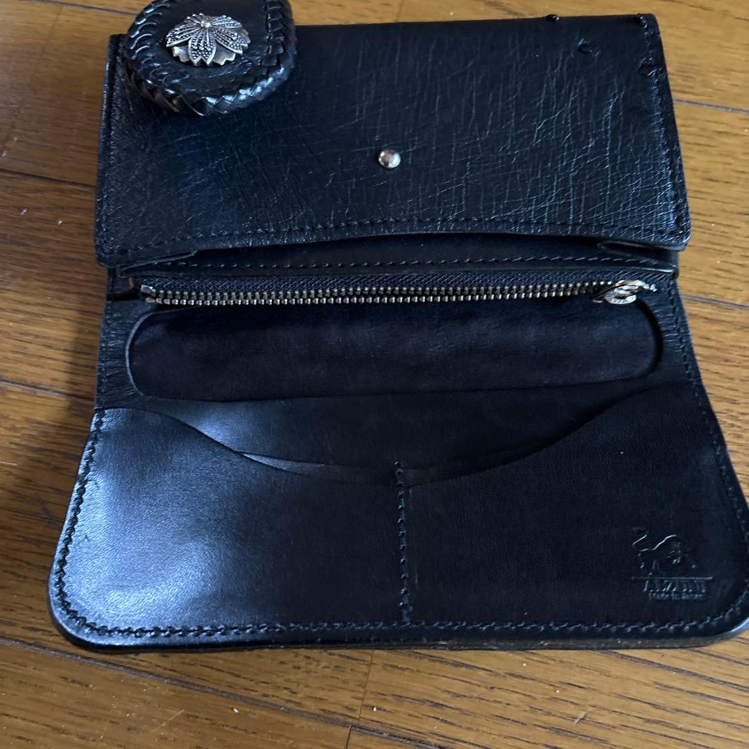 アルズニ　長財布　オーストリッチ　美品‼️