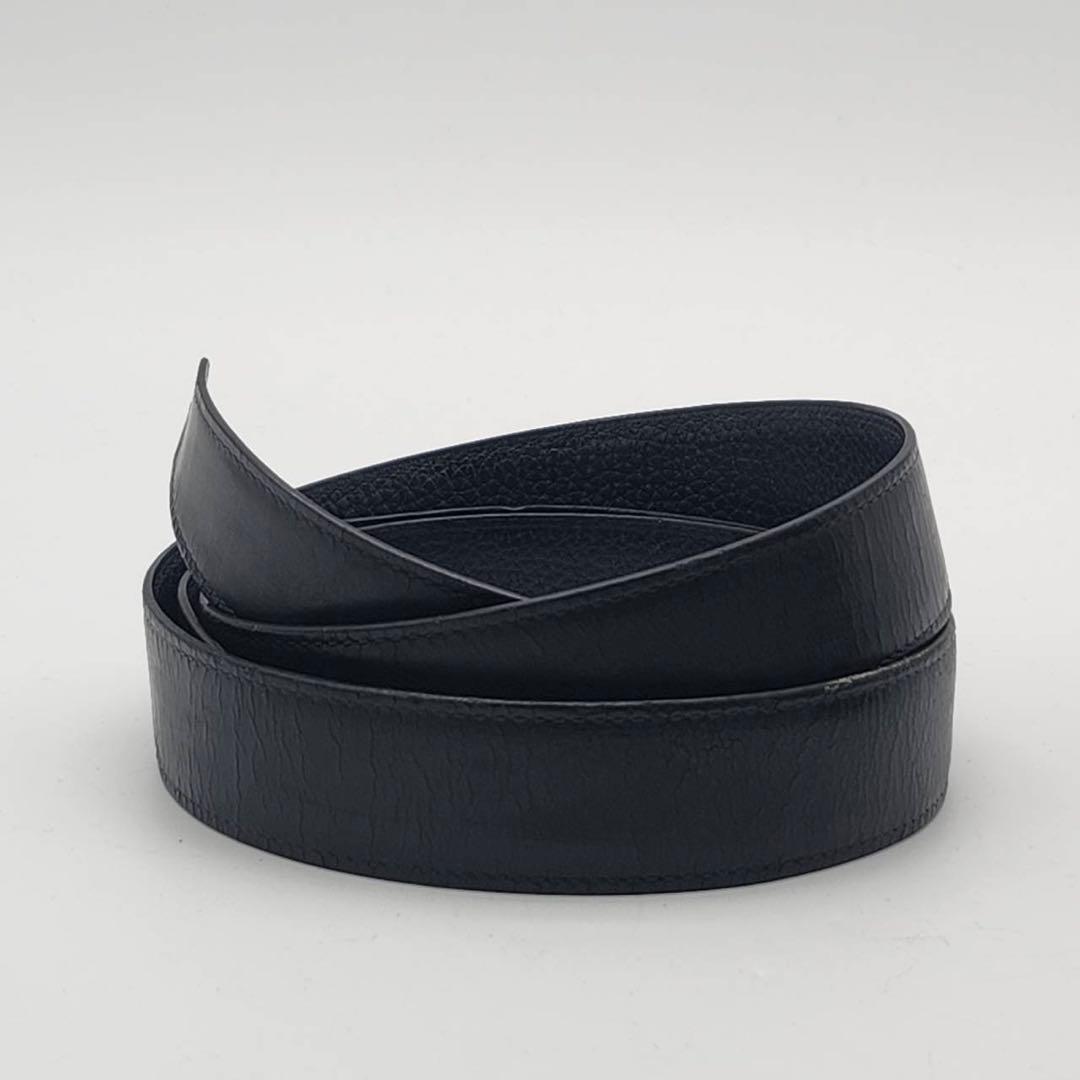 エルメス　HERMES　コンスタンス　ベルトのみ　ブラック　メンズ　レザー　刻印