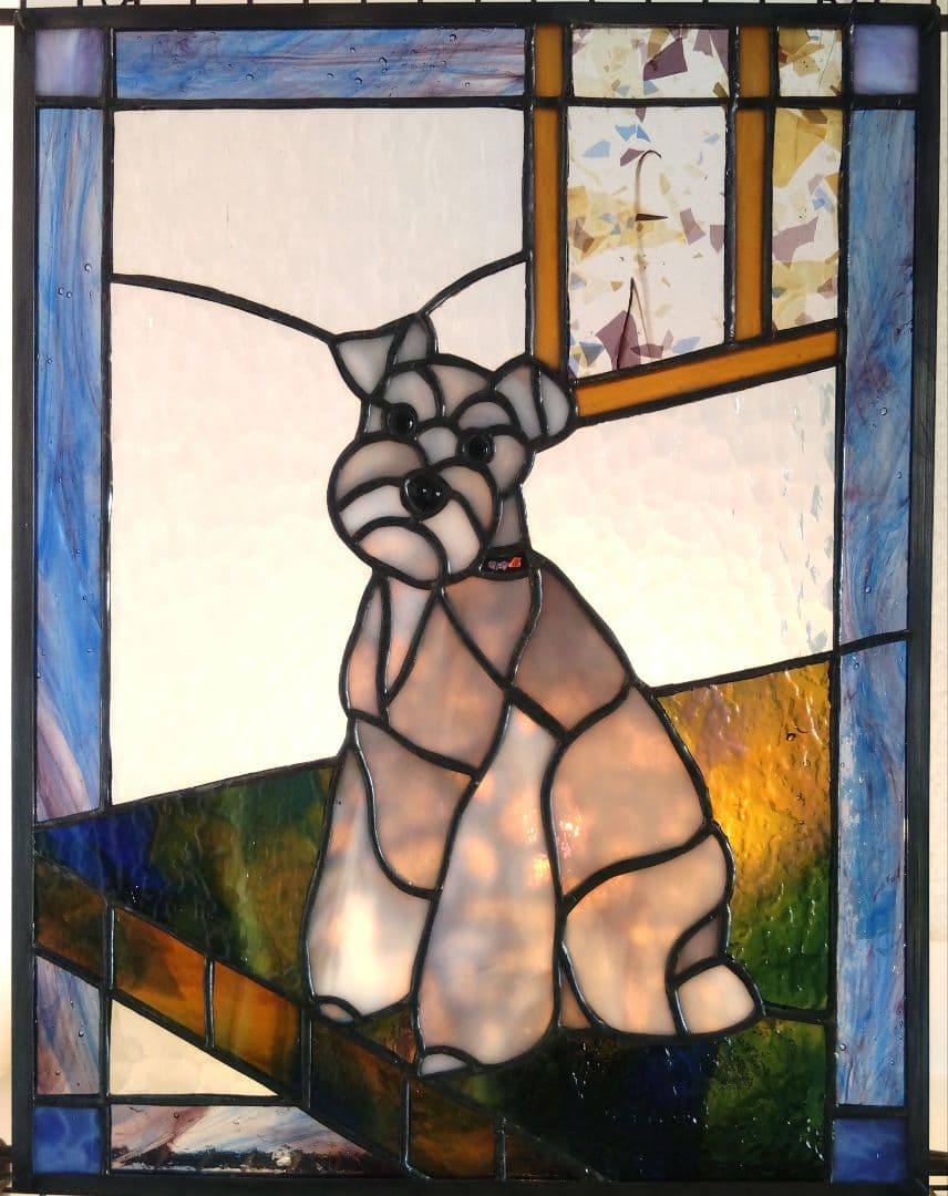 ミキール様用ステンドシュナウザー92-28