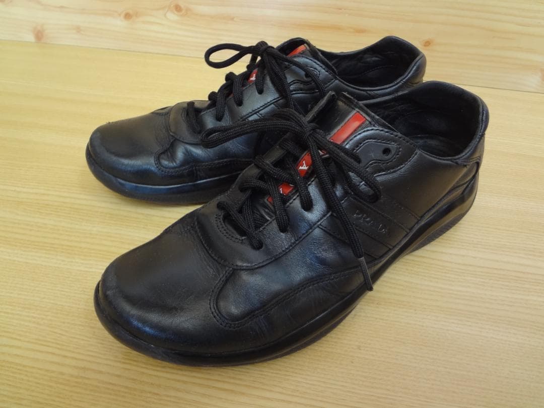 PRADA プラダスポーツ / アメリカズカップ？/ レザースニーカー