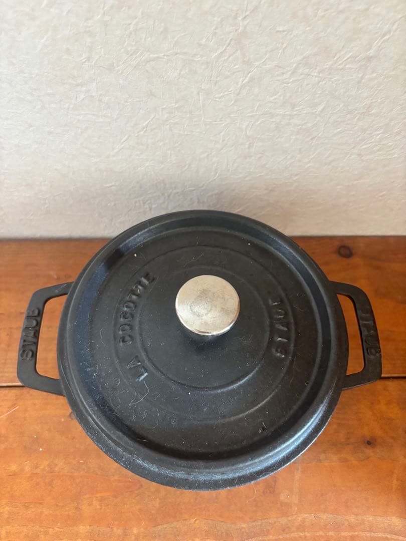 STAUB ストウブ ピコ・ココット ラウンド 20cm ブラック
