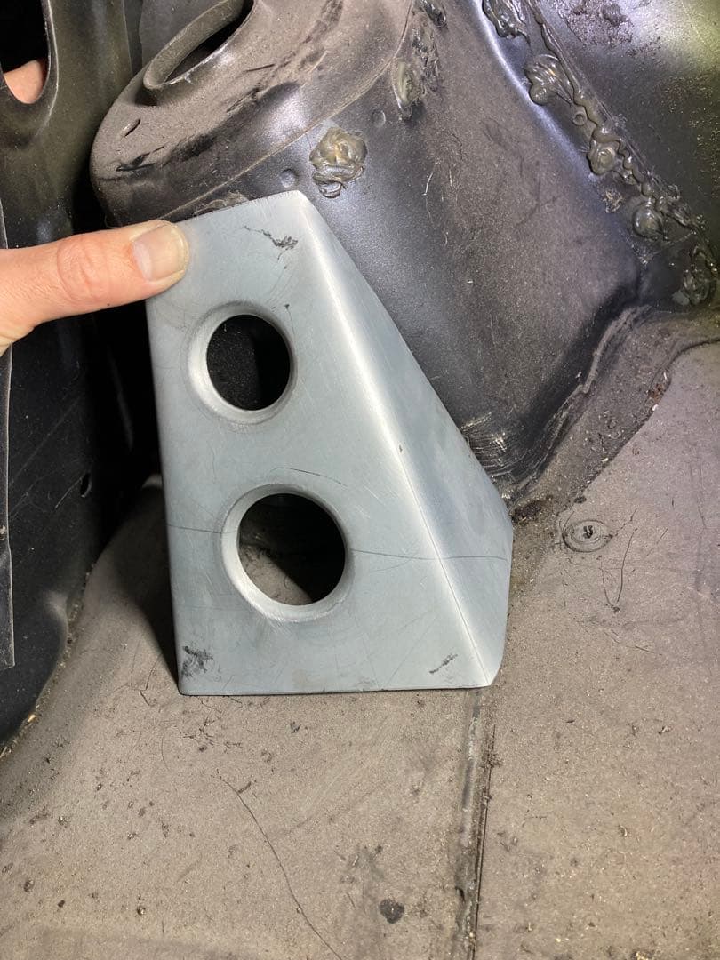 補強プレート　ガセットプレート　バーリング　補強　強化　s13 180sx