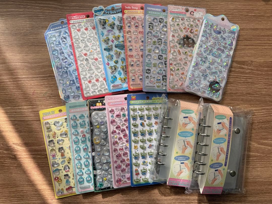 ボンボンドロップ　まとめ売り　12 シール帳　２冊