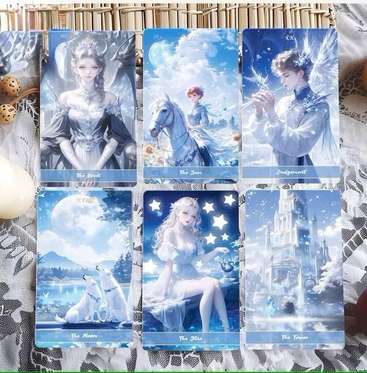 【正規品タロットカード】入手困難な海外デッキ✨クリスタルの愛のタロットカード