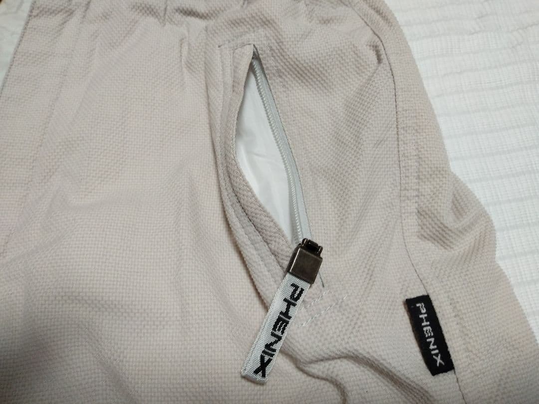 PHENIX 　ウエア フード付き ネイビー/ベージュ