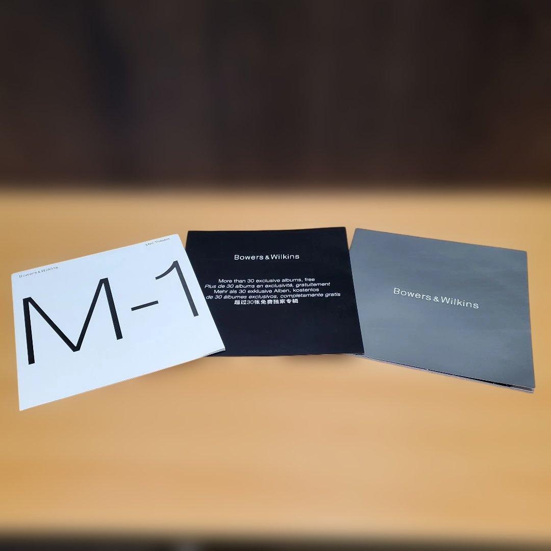 t*k様 Bowers & Wilkins　B&W　M-1 スピーカー　2台