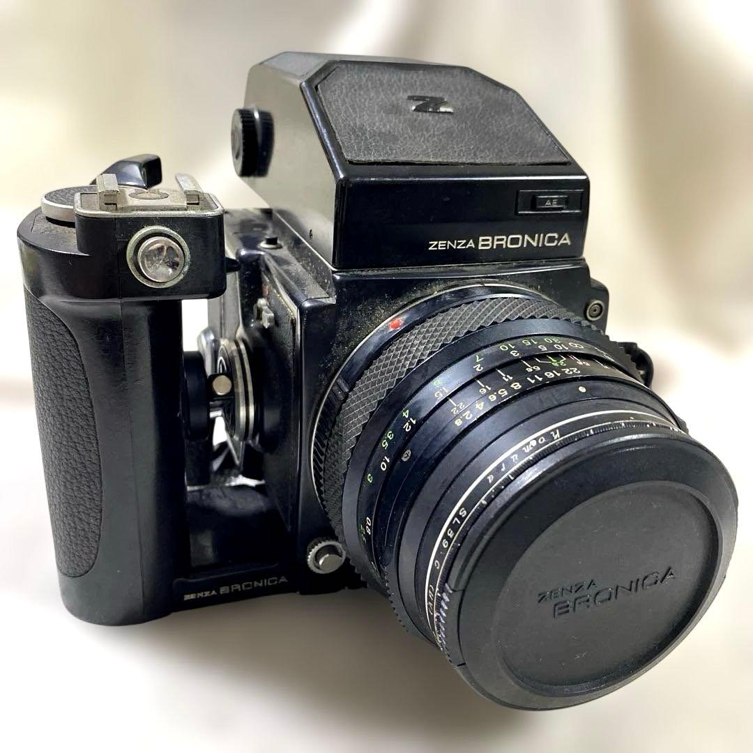 L-26 Zenza Bronica ETR-C ジャンク　中判フィルムカメラ