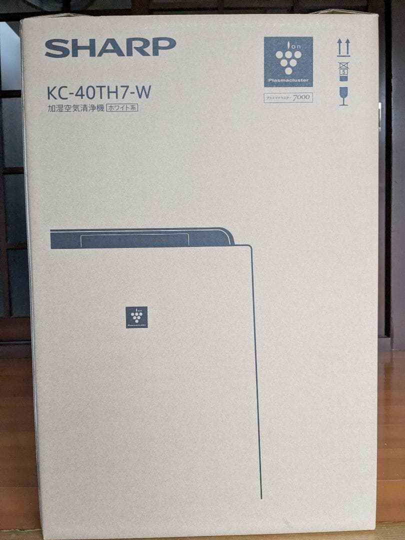 新品未使用 SHARP 加湿空気清浄機 KC-40TH7-W ホワイト