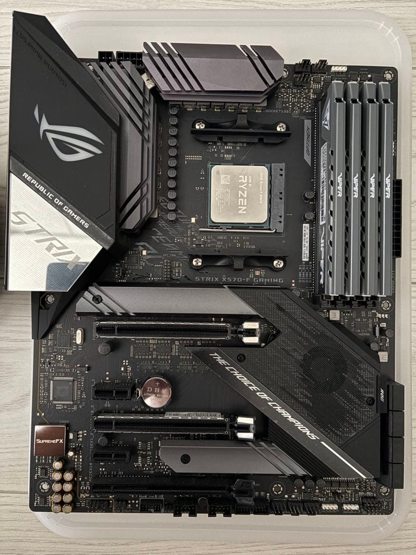 Ryzen9 3900x＋X570-F GAMING＋64Gメモリセット