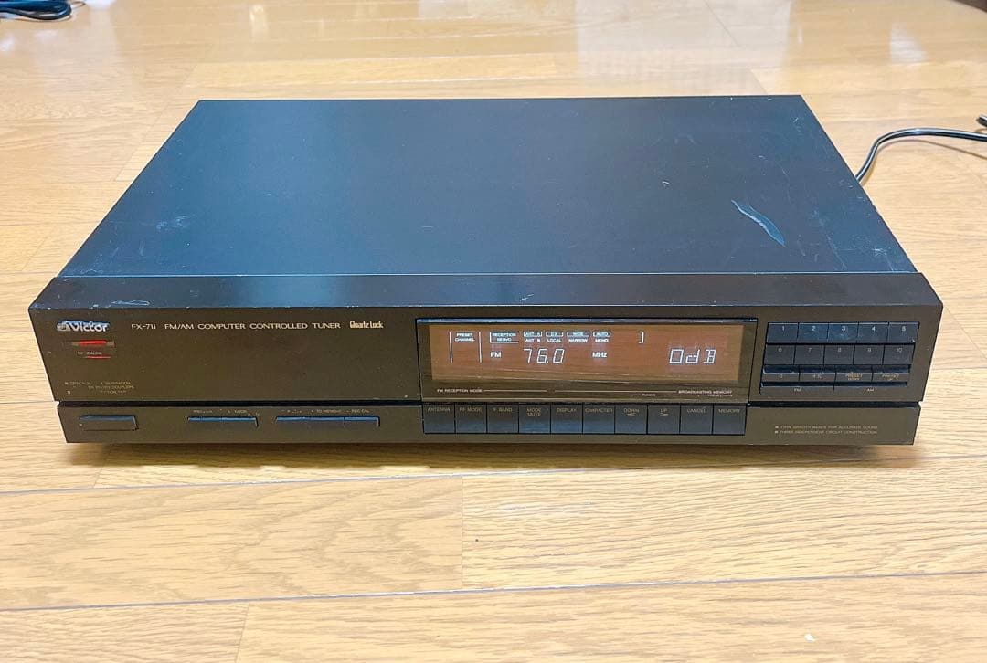 Victor ビクター FX-711 AM FM チューナー　オーディオ機器