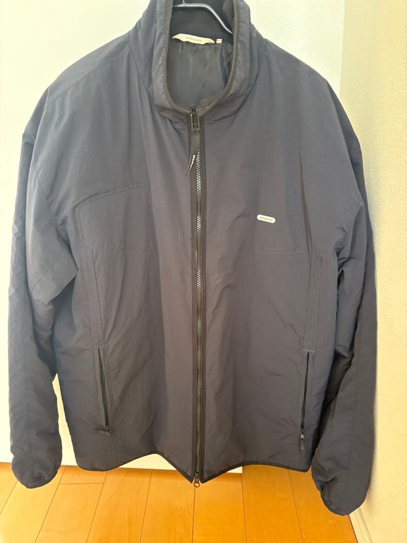 Farah ブラック ナイロンジャケット Lサイズ