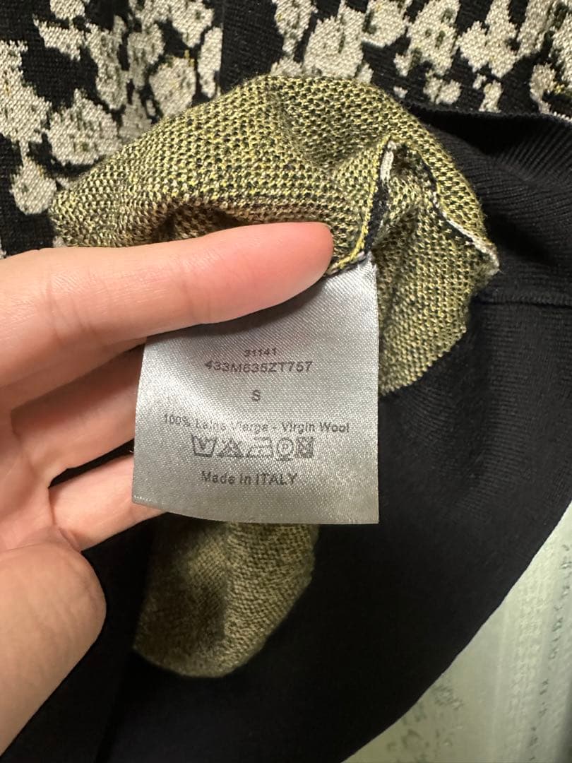 Dior Homme 鈴蘭ニット Sサイズ